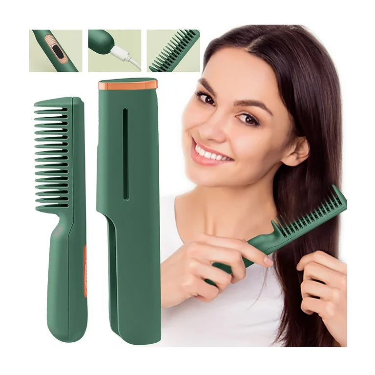 Peine Alisar o Rizar - 2 in 1 Portable Hot Comb