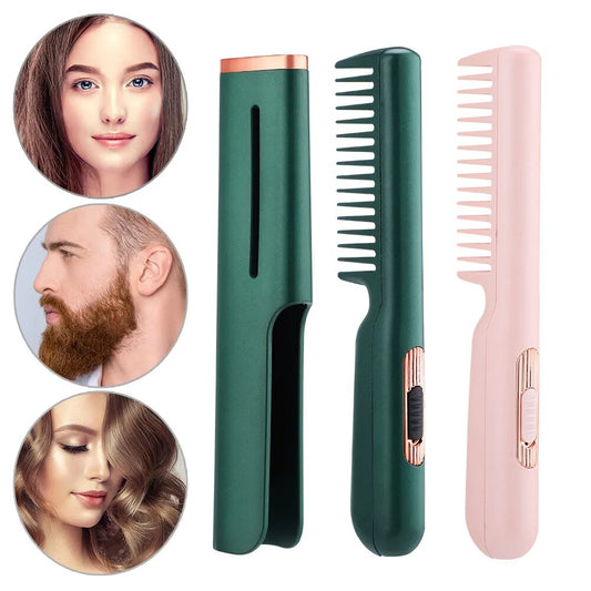 Peine Alisar o Rizar - 2 in 1 Portable Hot Comb